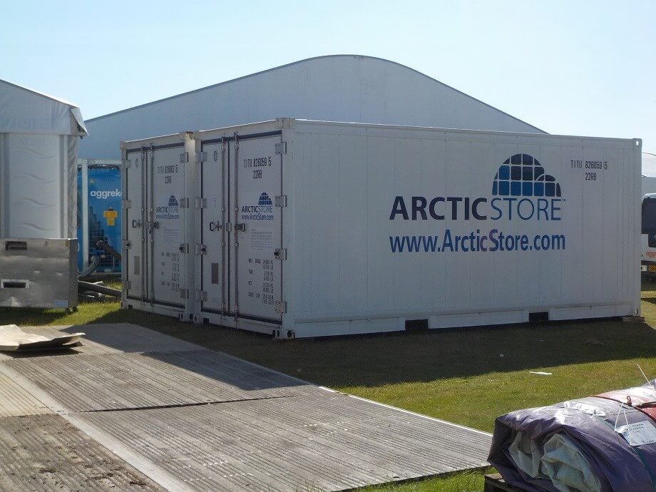Etkinlikler ve ikram hizmetleri için soğuk hava konteynerleri - TITAN Containers
