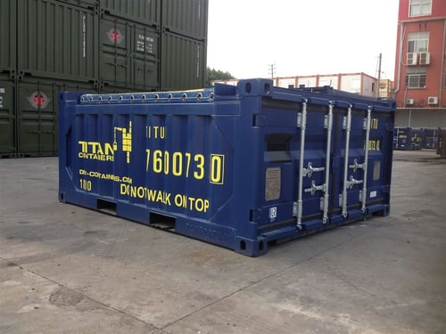 10ft half height container - TITAN Containers