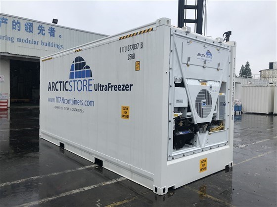 TITAN Containers 20' Hicube Ultrafreezer