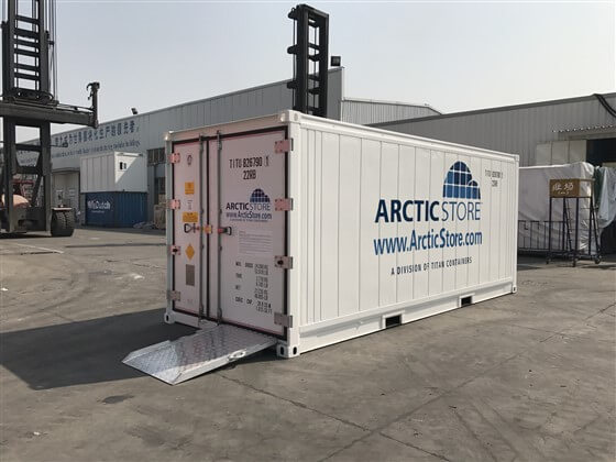 20 ft Arcticstore soğutuculu konteyner