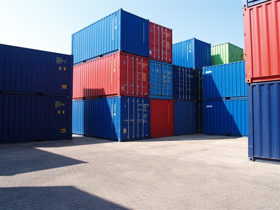 New shipping containers