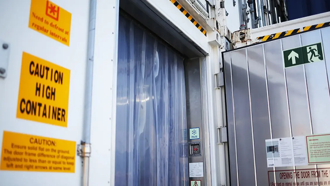 10 fitlik ArcticStore soğutmalı konteyner – soğutmalı depolama alanı kiralama