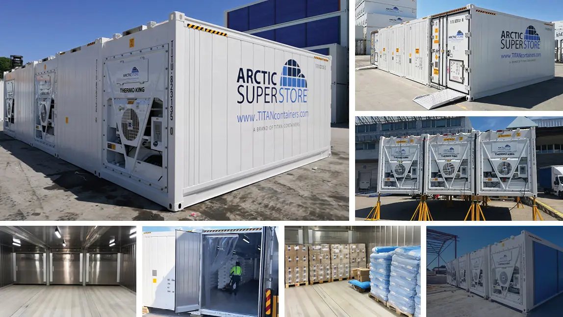 20 ft Arctic SuperStore – Kiralık Modüler Soğuk Odalar