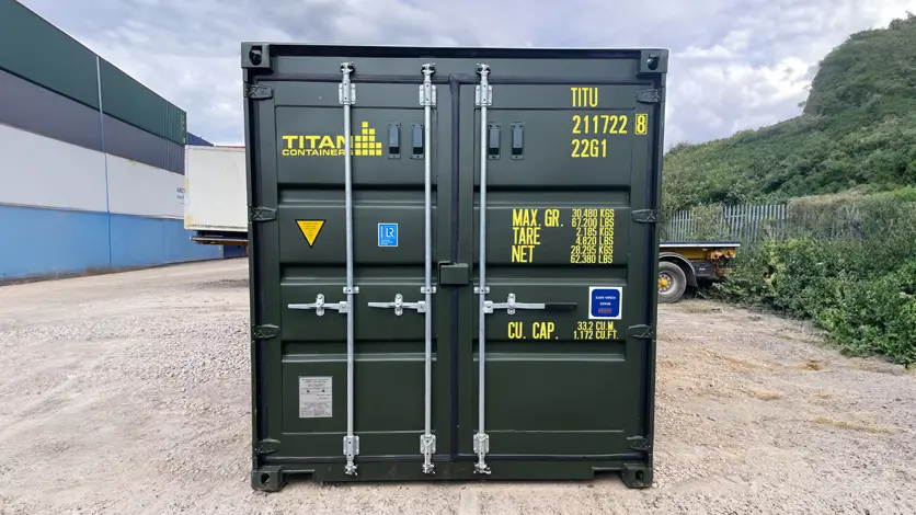 Kolay Açılan Depolama Konteyneri