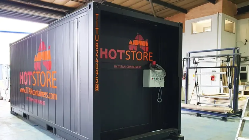 Arctic HotStore Sıcak Depolama - Kiralık 20'lik Isıtmalı Konteynerler