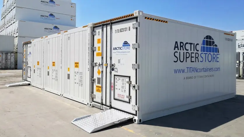Arctic SuperStore Modüler Soğutuculu Konteyner - Kiralık Reefer Konteynerler