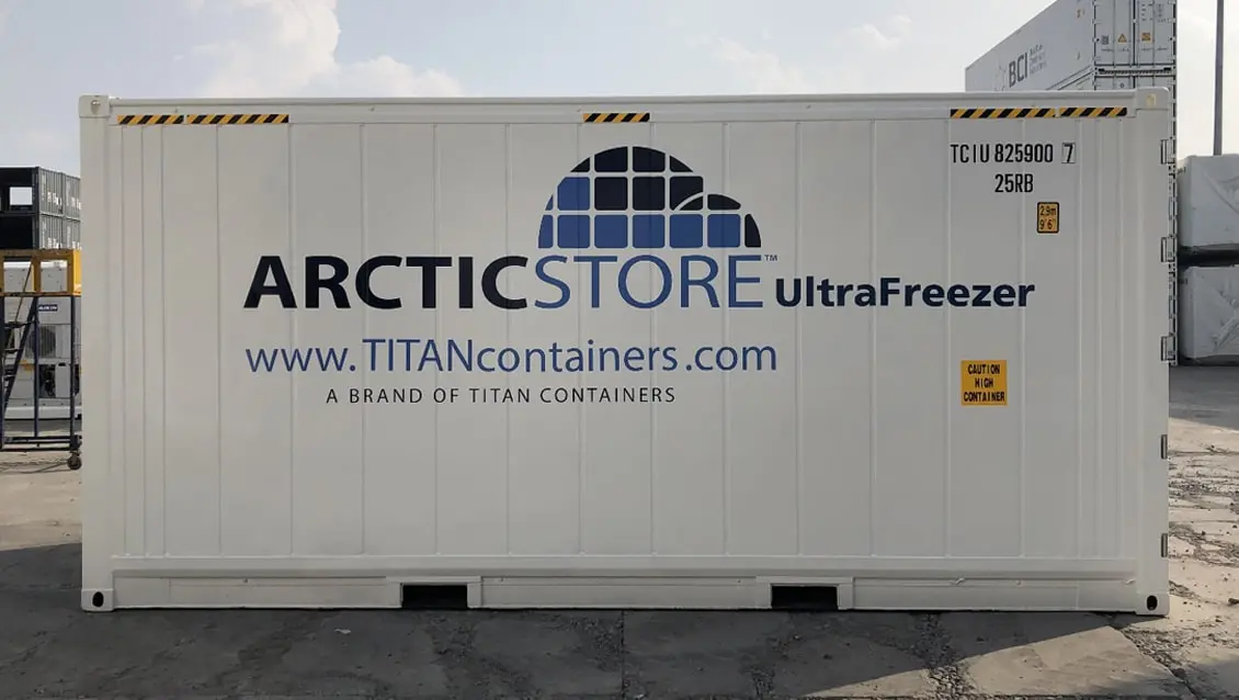 Arctic UltraFreezer 20 fit – kiralık soğutucu konteyner