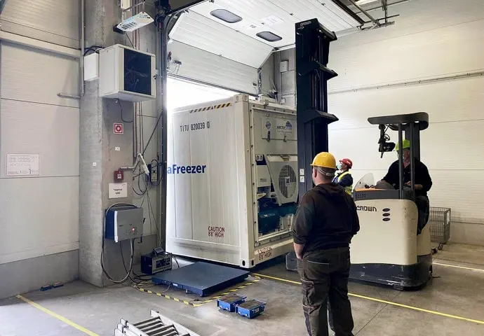 Arctic Ultrafreezer Soğutuculu Konteyner Ultra Düşük Sıcaklıklar Kiralık Reefer Konteynerler