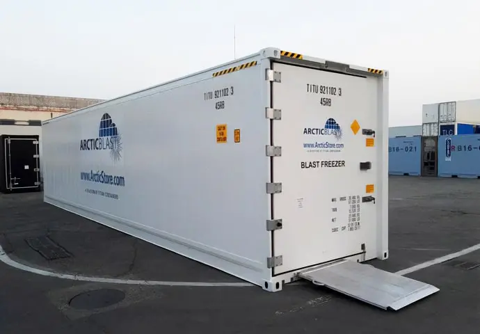 ArcticBlast Soğutuculu Konteyner - Kiralık Hızlı Soğutmalı Reefer Konteynerler