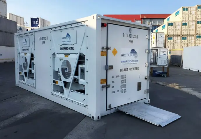 ArcticBlast Soğutuculu Konteyner - Kiralık Hızlı Soğutmalı Reefer Konteynerler
