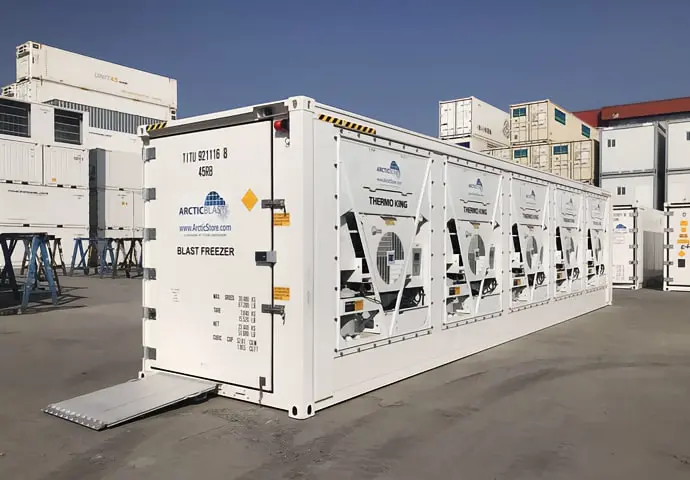 ArcticBlast Soğutuculu Konteyner - Kiralık Hızlı Soğutmalı Reefer Konteynerler