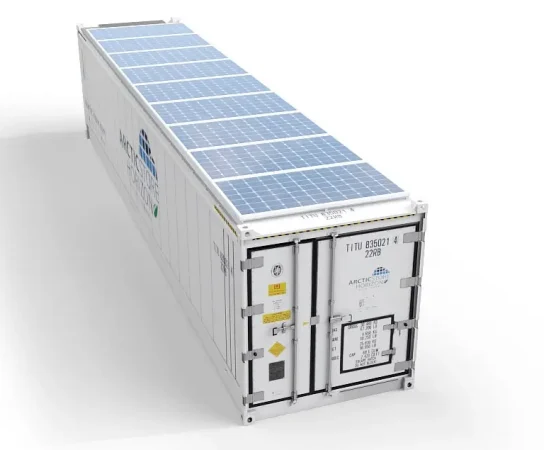 ArcticStore-Horizon_Container_Solar-Panels_40ft_Top-Angled