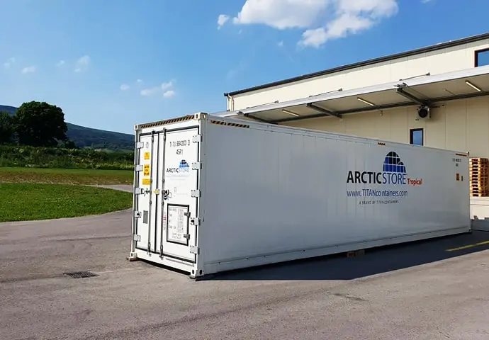 ArcticStore Tropical Soğutuculu Konteyner Kiralık 40'lık Reefer Konteynerler