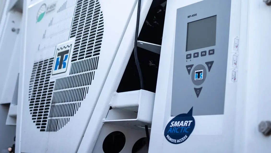 Hızlı soğutma ArcticBlast 20 fit – depolama için soğutma konteyneri