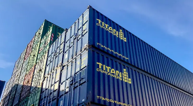 Türkiye'de satılık 20 fitlik nakliye konteynerleri