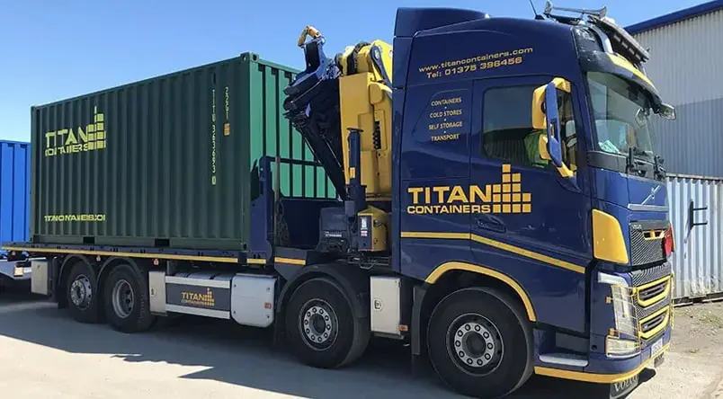 Türkiye'de satılık 20 fitlik nakliye konteynerleri