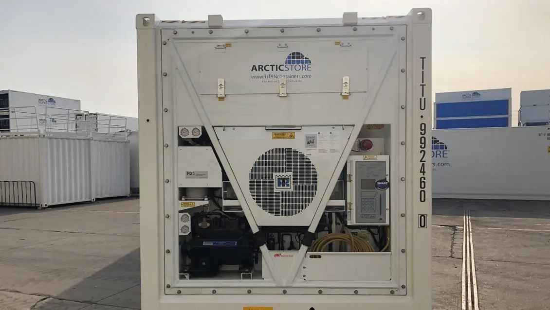 UltraFreezer 40 stop soğutucu depo – dondurucu içeren soğutucu konteynerler