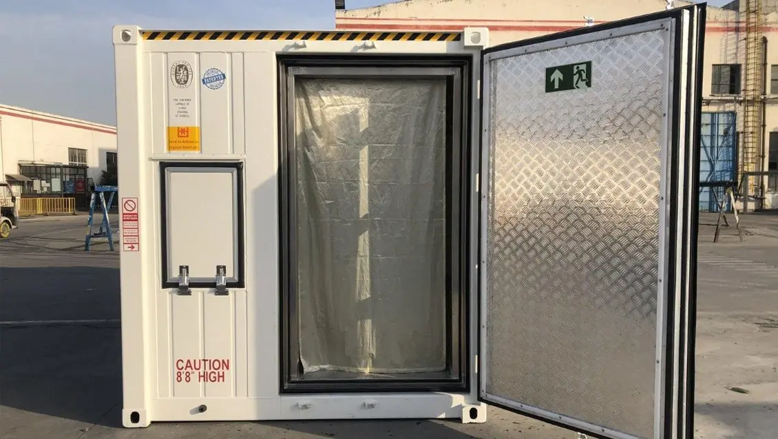 UltraFreezer 40 stop soğutucu depo – dondurucu içeren soğutucu konteynerler