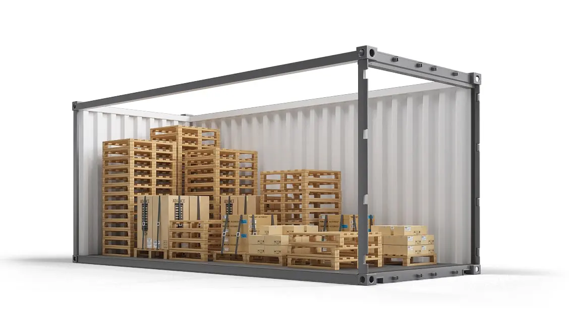 Southampton Şehrinde Özel Konteyner