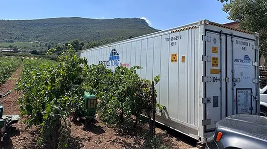 ArcticStore Soğutuculu Konteyner Yunan Şarap İmalathaneleri– Reefer Konteynerler