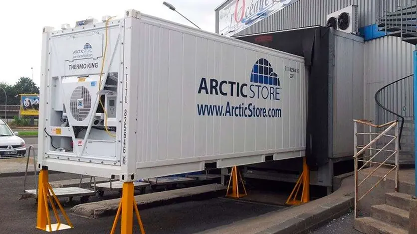 Süpermarketler ve Perakende Satış İçin Soğutuculu Konteyner