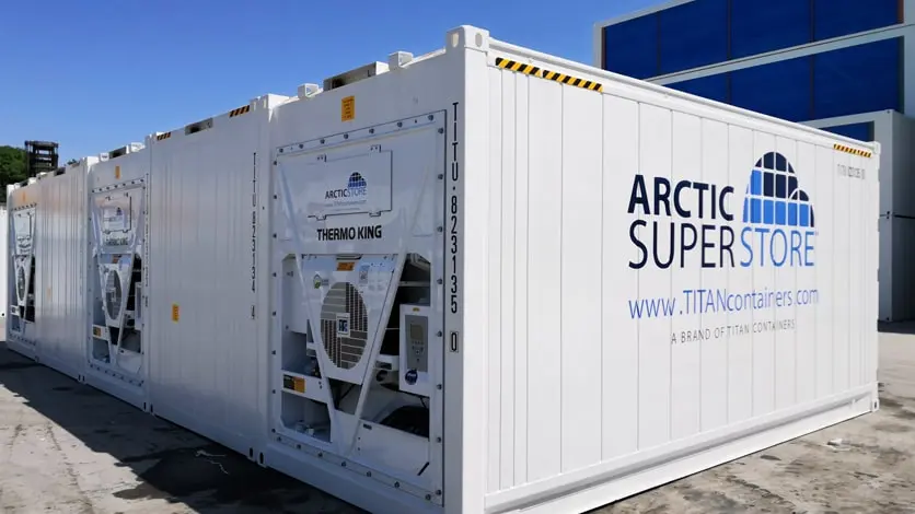 Kamu Sağlığı Hizmetleri İçin Arctic SuperStore Modüler Soğutuculu Konteyner