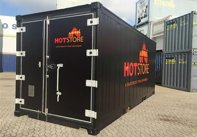 HotStore Sıcak Depolama Kiralık 20'lik Isıtmalı Konteynerler