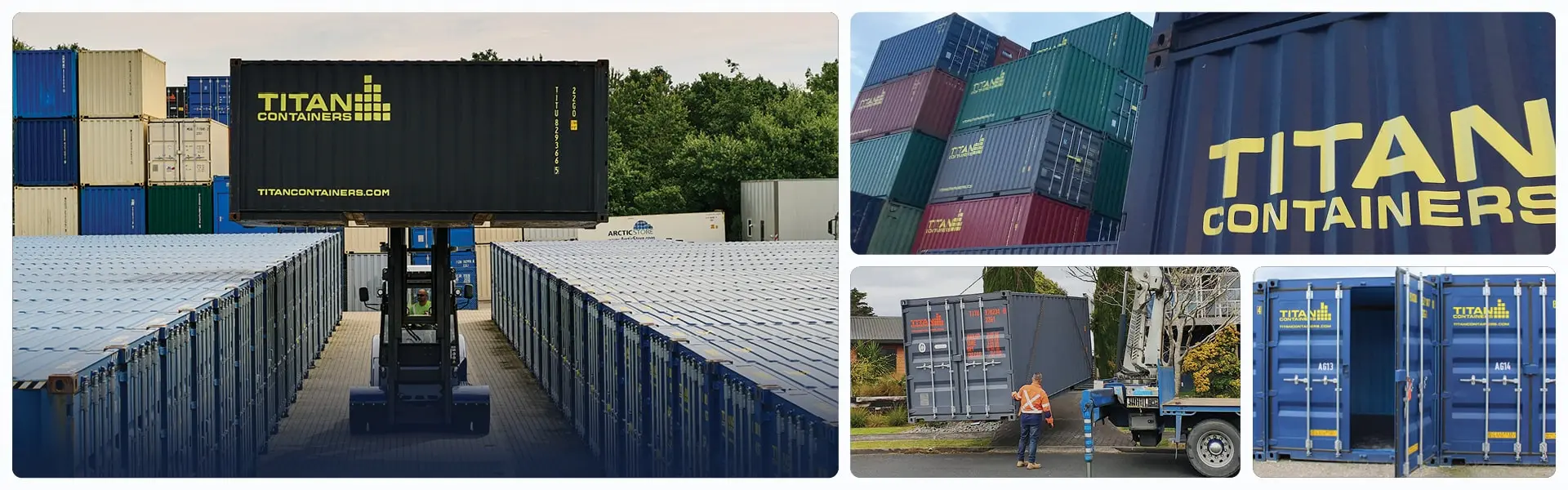 Depolama Konteynerleri 10'luk, 20'lik, 40'lık