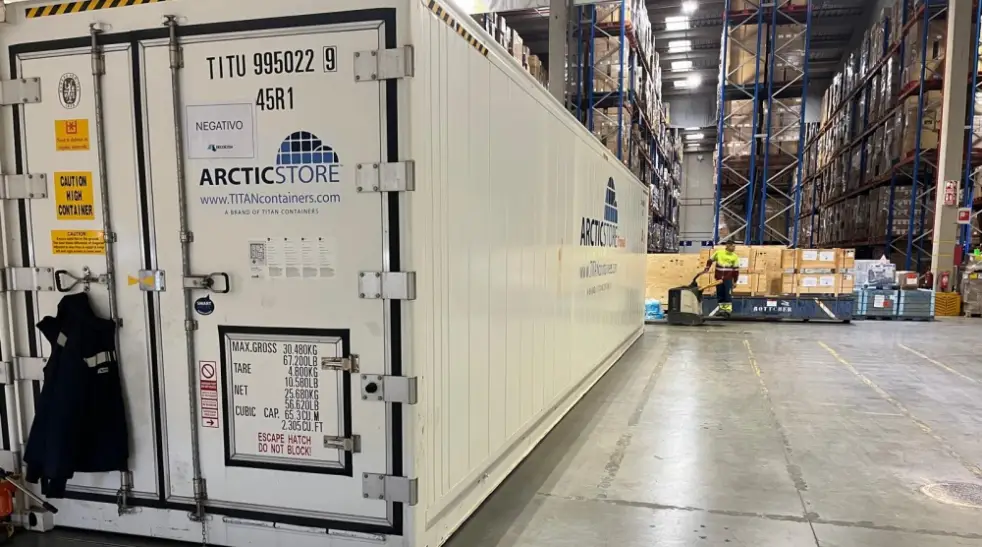 Arctic Superstore soğuk zincir lojistiği